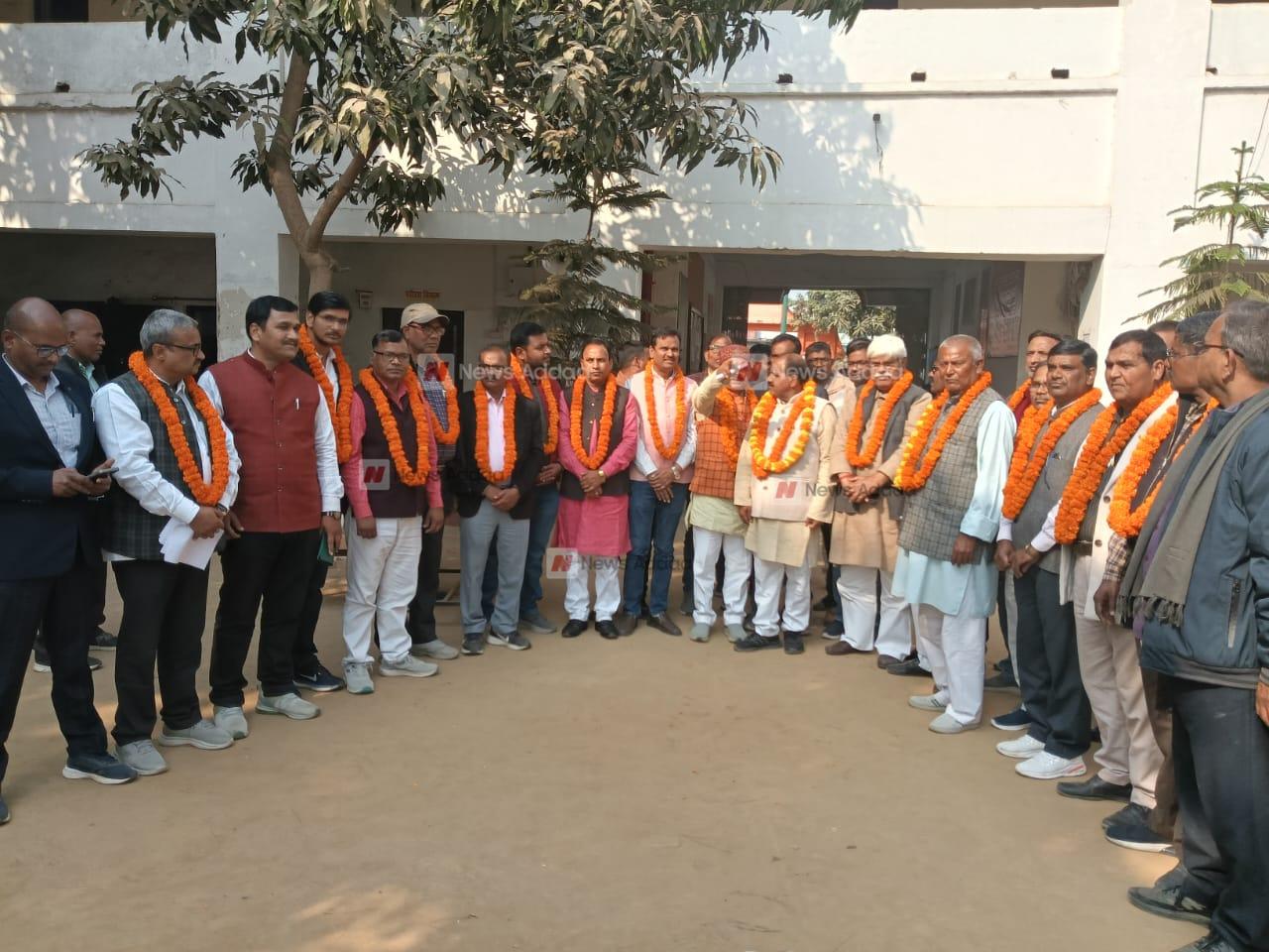 माध्यमिक शिक्षक संघ की जिला कार्यकारिणी का चुनाव सम्पन्न