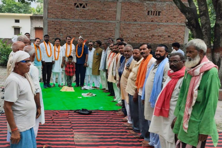 खड्डा : कांग्रेस पार्टी के नई ब्लॉक कमेटी के सदस्यों का किया गया चयन