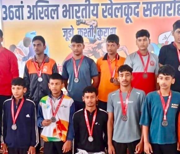 फ्री स्टाइल स्पर्धा में विशाल को मिला रजत