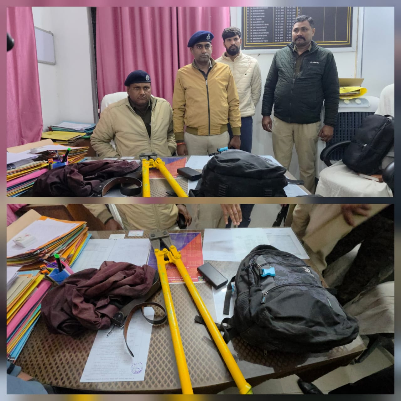 थावे दुर्गा मंदिर चोरी कांड का सनसनीखेज खुलासा, यूपी से शातिर चोर गिरफ्तार