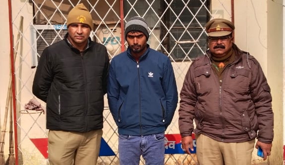 एससी/एसटी व पॉक्सो एक्ट का वांछित अभियुक्त गिरफ्तार