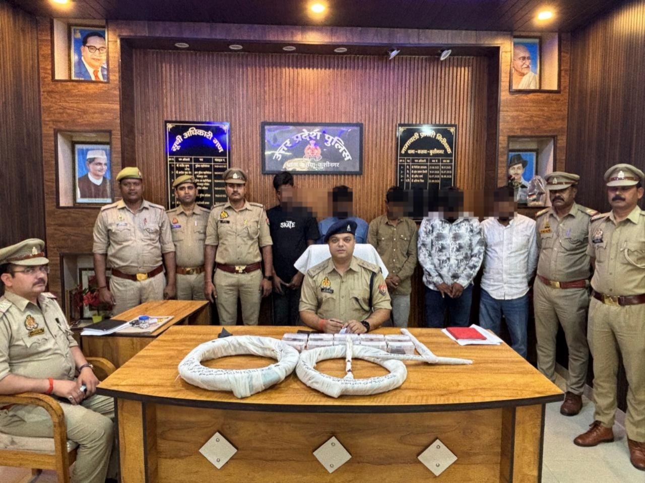 हाईवे पर ‘डीजल चोर गैंग’ का खेल खत्म! कसया पुलिस का बड़ा एक्शन, 5 शातिर गिरफ्तार