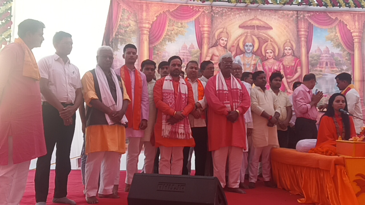 साध्वी स्मिता दीदी ने शबरी भक्ति से लेकर रावण वध तक के प्रसंगों से दिया सत्य, सेवा और धर्म का संदेश