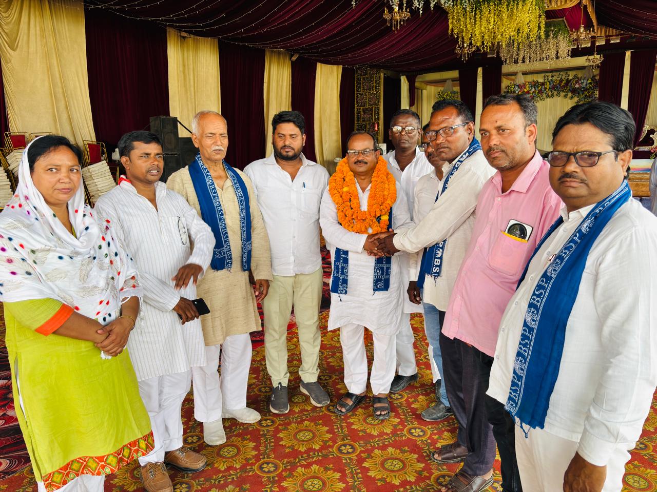 शैलेश गुप्ता को बसपा ने किया जिला कोषाध्यक्ष नियुक्त,स्वागत