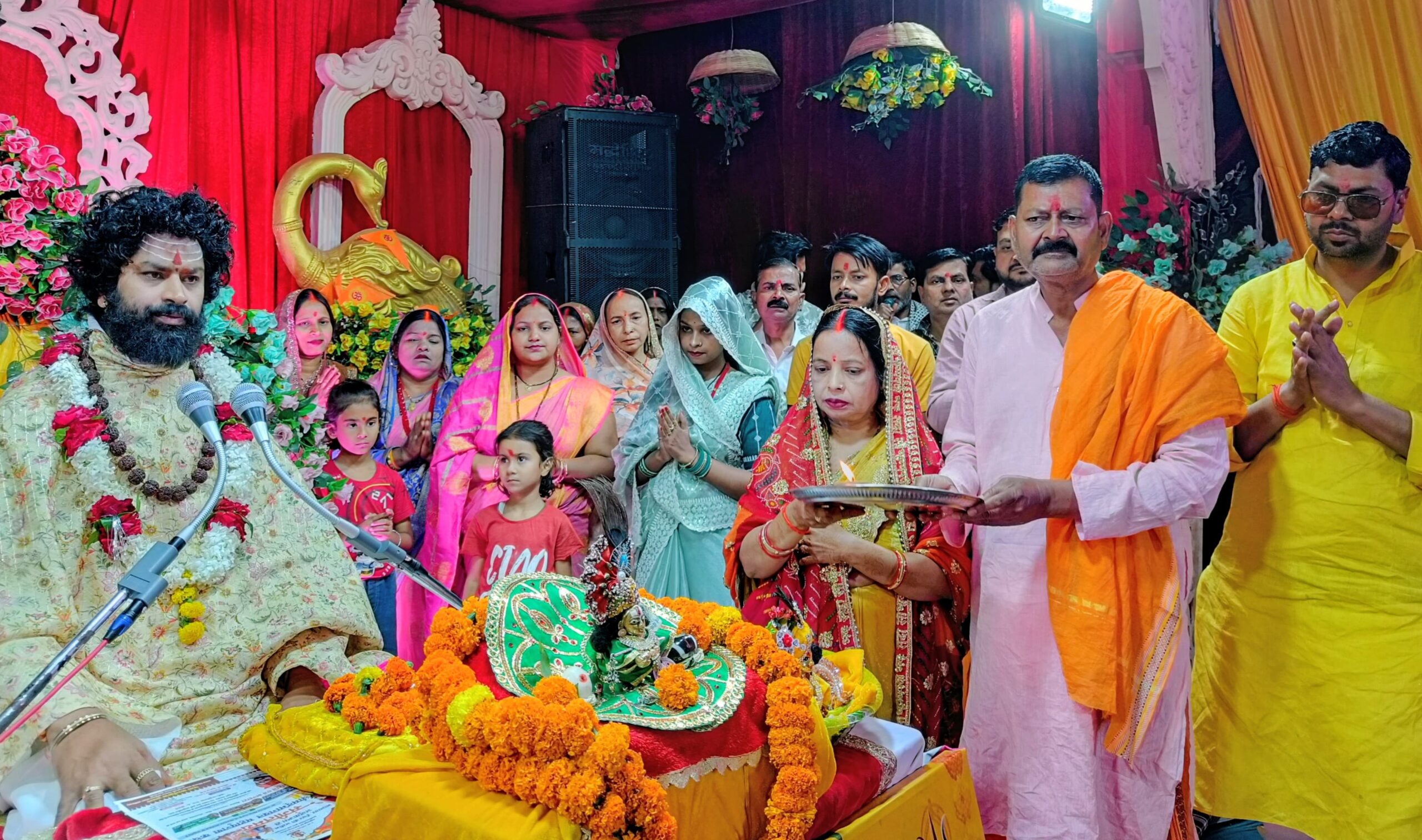 भगवान के स्मरण करने मात्र से सभी पाप कट जाते हैं-पं विद्याधर भारद्वाज 