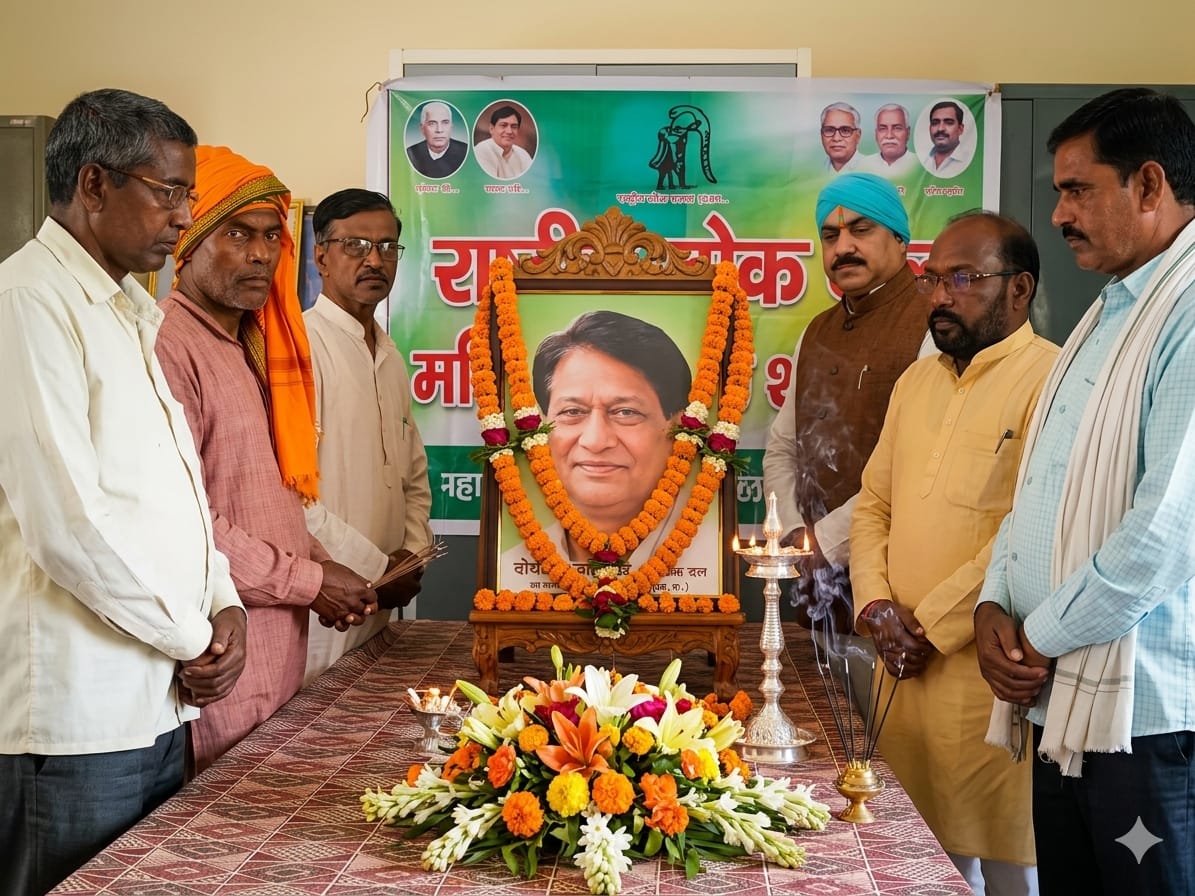 पुण्यतिथि पर याद किए गए रालोद के पूर्व अध्यक्ष एवं पूर्व केंद्रीय मंत्री चौधरी अजीत सिंह