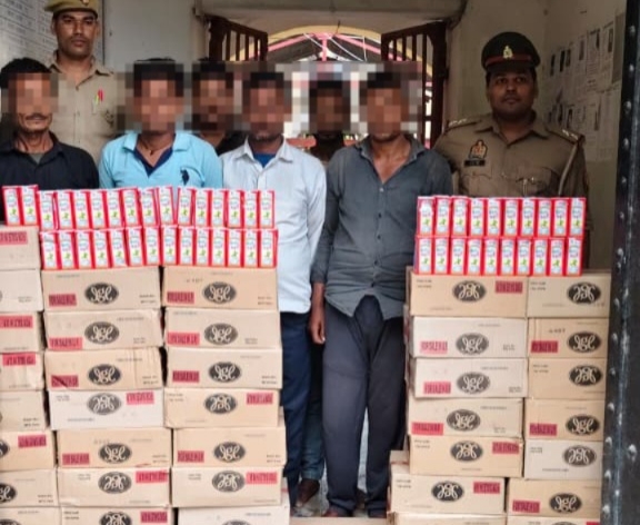 शराब माफिया पर बड़ा वार: 68 पेटी ‘बंटी-बबली’ शराब संग छः अंतर प्रांतीय तस्कर गिरफ्तार, मुख्य सरगना फरार