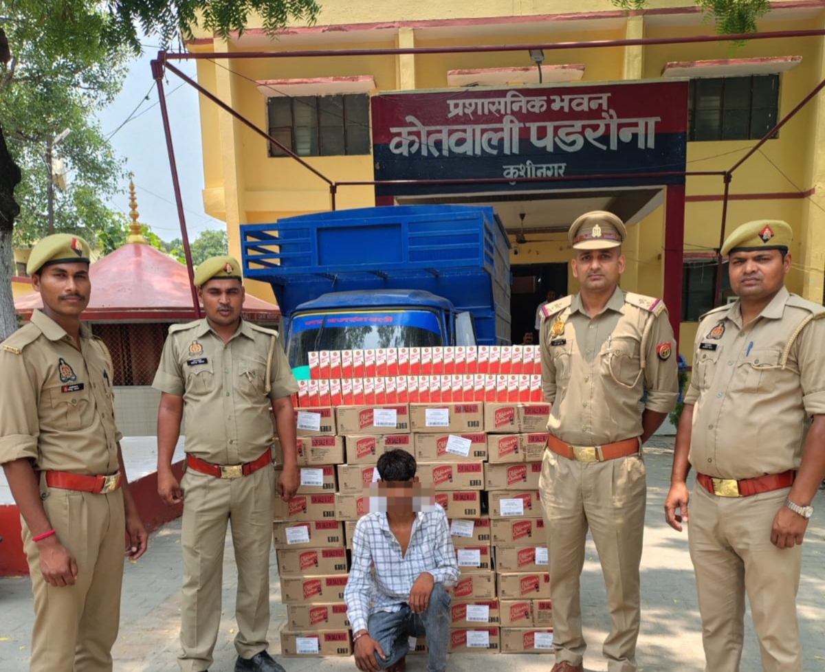 पुलिस का ‘ऑपरेशन शिकंजा’ सफल, 37 पेटी अंग्रेजी शराब बरामद