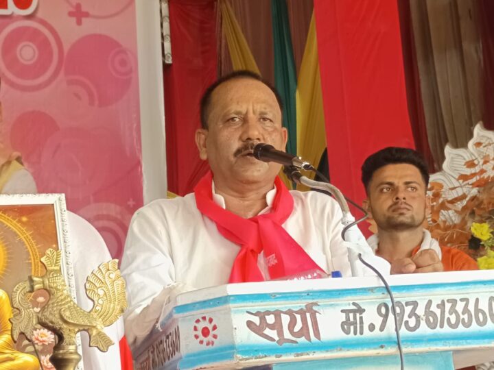 सैंथवार मल्ल समाज की एकजुटता पर दिया गया जोर