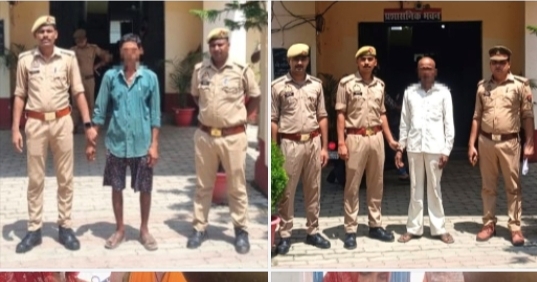 गैंगस्टर और हत्या के प्रयास का आरोपी दबोचा, कसया पुलिस की बड़ी कार्रवाई में दो वांछित गिरफ्तार