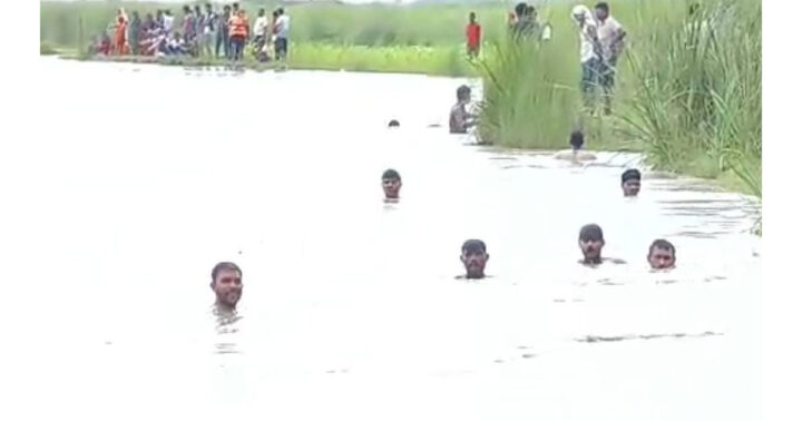 शिवपुर निवासी 20 वर्षीय मोबिन नाले में डूबकर लापता, पानी में गोताखोर कर रहे तलाश