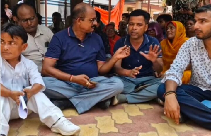 चार दिन की मासूम की मौत पर कप्तानगंज में हंगामा, अस्पताल पर लापरवाही का आरोप