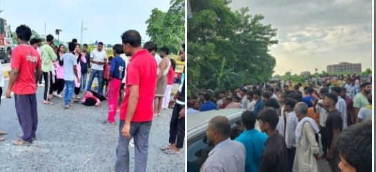 तेज रफ्तार लग्जरी कार ने स्कूटी सवार तीन छात्राओं को रौंदा, दो की मौके पर मौत; तीसरी जिंदगी-मौत से जूझ रही