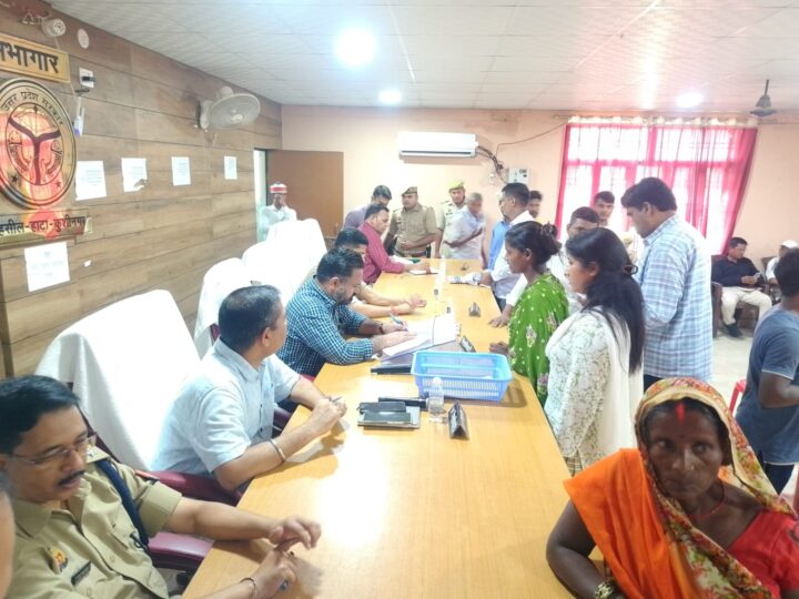 सम्पूर्ण समाधान दिवस में 67 प्रकरणों की सुनवाई, 08 का मौके पर निस्तारण