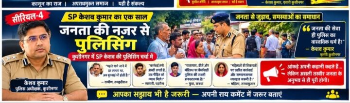 सीरियल-4 | जनता की नजर से SP केशव कुमार का एक साल कहीं राहत की बात, कहीं अभी भी इंतजार… जनता की जुबानी कैसी रही SP केशव की एक साल की पुलिसिंग ?