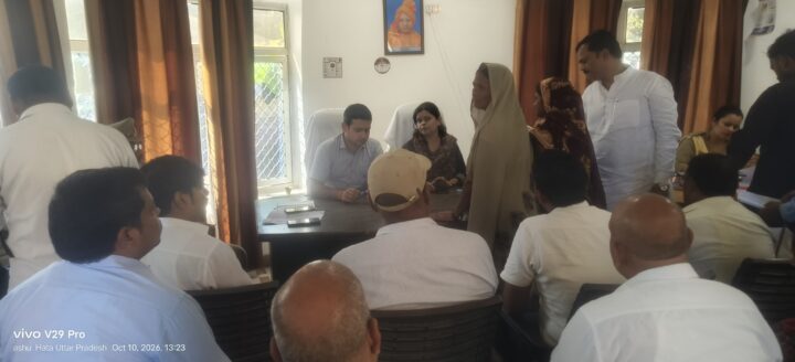 थाना समाधान दिवस 09 मामले आए , मौके पर 02का निस्तारण