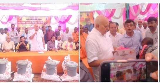 बाढ़ पीड़ितों के बीच पहुंचे कृषि मंत्री, बोले—राशन कार्ड हो या न हो, हर परिवार को मिलेगी राहत सूर्य प्रताप शाही ने रकवा जंगली पट्टी में लिया बाढ़ का जायजा, राहत कार्य तेज करने के निर्देश